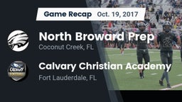 Recap: North Broward Prep  vs. Calvary Christian Academy 2017