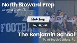 Matchup: North Broward Prep vs. The Benjamin School 2018