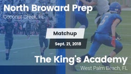 Matchup: North Broward Prep vs. The King's Academy 2018