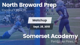 Matchup: North Broward Prep vs. Somerset Academy  2018
