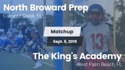 Matchup: North Broward Prep vs. The King's Academy 2019