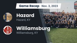 Recap: Hazard  vs. Williamsburg   2023