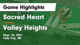 Sacred Heart  vs Valley Heights  Game Highlights - Sept. 25, 2021