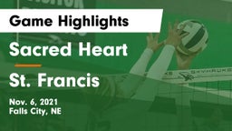 Sacred Heart  vs St. Francis  Game Highlights - Nov. 6, 2021