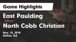 East Paulding  vs North Cobb Christian Game Highlights - Nov. 13, 2018