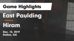 East Paulding  vs Hiram  Game Highlights - Dec. 13, 2019