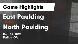 East Paulding  vs North Paulding  Game Highlights - Dec. 14, 2019