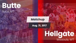 Matchup: Butte  vs. Hellgate  2017