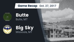 Recap: Butte  vs. Big Sky  2017
