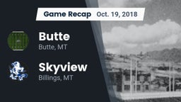 Recap: Butte  vs. Skyview  2018