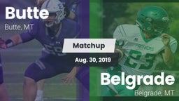 Matchup: Butte  vs. Belgrade  2019