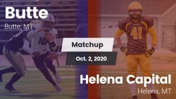 Matchup: Butte  vs. Helena Capital  2020