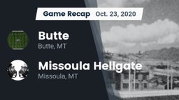 Recap: Butte  vs. Missoula Hellgate  2020