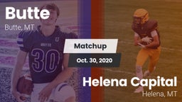 Matchup: Butte  vs. Helena Capital  2020