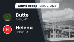 Recap: Butte  vs. Helena  2022