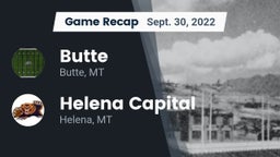 Recap: Butte  vs. Helena Capital  2022