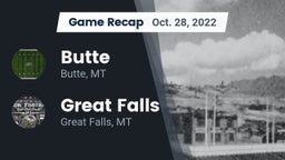 Recap: Butte  vs. Great Falls  2022