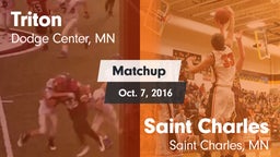 Matchup: Triton  vs. Saint Charles  2016