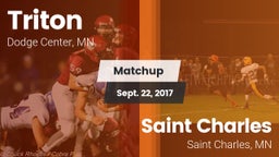 Matchup: Triton  vs. Saint Charles  2017