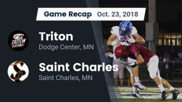 Recap: Triton  vs. Saint Charles  2018