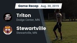 Recap: Triton  vs. Stewartville  2019