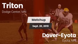 Matchup: Triton  vs. Dover-Eyota  2019