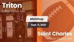 Matchup: Triton  vs. Saint Charles  2020