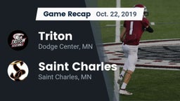 Recap: Triton  vs. Saint Charles  2019