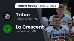 Recap: Triton  vs. La Crescent  2022