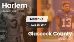 Matchup: Harlem  vs. Glascock County  2017