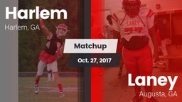 Matchup: Harlem  vs. Laney  2017