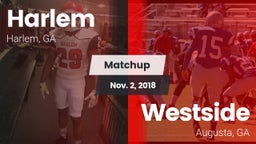 Matchup: Harlem  vs. Westside  2018