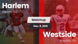 Matchup: Harlem  vs. Westside  2019