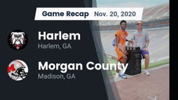 Recap: Harlem  vs. Morgan County  2020