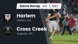 Recap: Harlem  vs. Cross Creek  2021