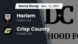 Recap: Harlem  vs. Crisp County  2021
