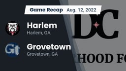 Recap: Harlem  vs. Grovetown  2022