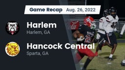Recap: Harlem  vs. Hancock Central  2022