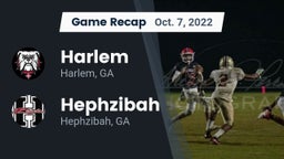 Recap: Harlem  vs. Hephzibah  2022