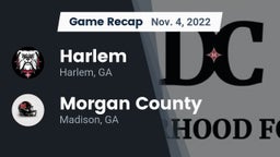 Recap: Harlem  vs. Morgan County  2022