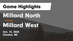 Millard North   vs Millard West  Game Highlights - Oct. 13, 2020