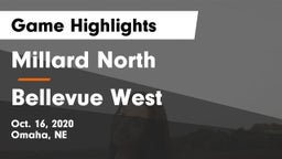 Millard North   vs Bellevue West  Game Highlights - Oct. 16, 2020