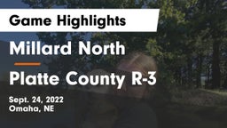 Millard North   vs Platte County R-3 Game Highlights - Sept. 24, 2022