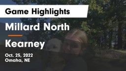Millard North   vs Kearney  Game Highlights - Oct. 25, 2022