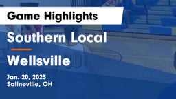 Southern Local  vs Wellsville  Game Highlights - Jan. 20, 2023
