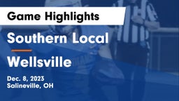 Southern Local  vs Wellsville  Game Highlights - Dec. 8, 2023