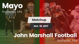 Matchup: Mayo  vs. John Marshall Football 2017
