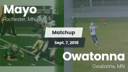 Matchup: Mayo  vs. Owatonna  2018