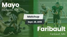 Matchup: Mayo  vs. Faribault  2018