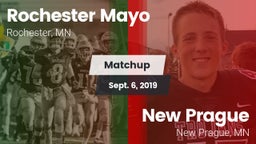 Matchup: Mayo vs. New Prague  2019
